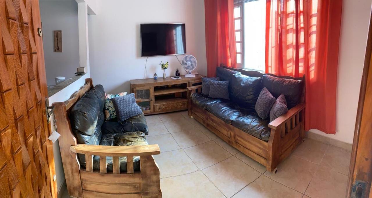 הוילה Mongaguá Casa Do Lado Da Praia, 100 Metros Da Praia. מראה חיצוני תמונה